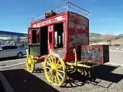 19th Century Stagecoach which serviced Dewey