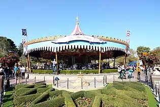 King Arthur Carrousel Fantasyland, Disneyland, Anaheim, California (new version).