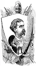 Caricature of Edmond Dollfus by "Pierretti"  in the 5 June 1873 issue