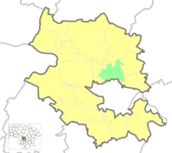 Location of Domeikava Eldership