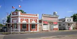 City hall building in LaCoste, Texas