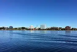 Sydney waterfront as viewed from Westmount