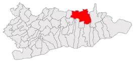 Location in Călărași County