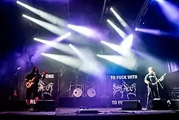 Dying Fetus performing at Wacken Open Air in 2018