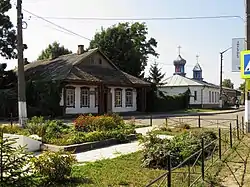 Library and church