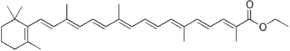 Skeletal formula of food orange 7