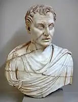 Bust depicting an idealized portrait of Menander of Ephesus, 4th century AD, Ephesus Archaeological Museum