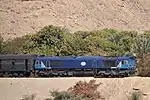 2160 working a passenger train near Aswan