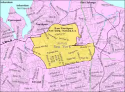 U.S. Census map