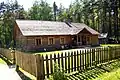 Kuie schoolhouse on its new location in Estonian Open Air Museum