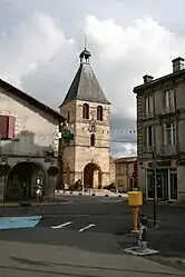 The church in Créon