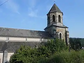 The church in Pontaumur