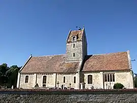 The church in Tassilly