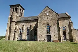 The church in Montmorin