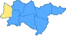 Location in the Yekaterinoslav Governorate