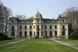 The Empain château in the Enghien Gardens