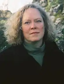 Erin Hart at Lake Inchiquin outside Corofin, County Clare, Ireland