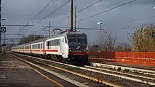 Intercity operates on main lines by Trenitalia. Stops in big cities.