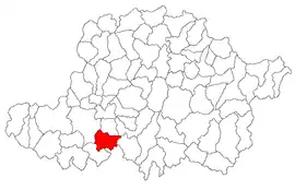 Location in Arad County