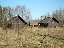 Abandoned farmstead in Kundruse.