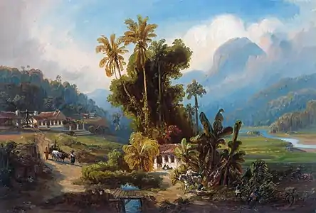 Ferdinand Bellermann, Sugar Plantation near Puerto Cabello