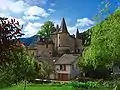 View of the château