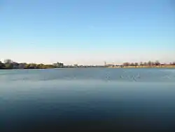 Looking across Meadow Lake.