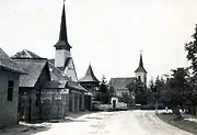 Main Street in Ulmeni in 1921