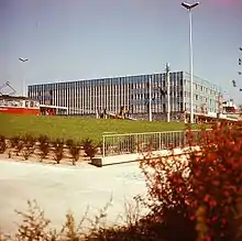 Station building in 1975