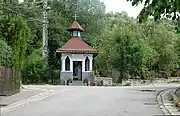 Wayside cross in Frăsinet