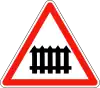 Level crossing with gates