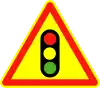 Temporary traffic signals