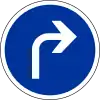 Turn right ahead