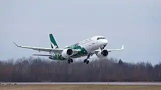 The first Airbus A220 to be delivered to the regional arm Qantaslink, wearing the Minyma Kutjara Tjukurpa livery since 2023.