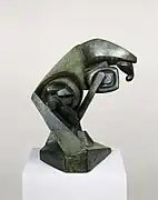 ca. 1930 cast of Le cheval (The Horse), bronze and patinaSolomon R. Guggenheim MuseumNew York City