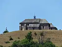 La chapelle Notre-Dame du Calvaire, Gabriac, Averyon, France