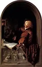 Gerard Dou, Violinist