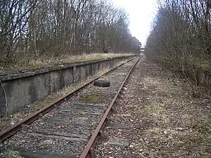 The Old Kilbirnie Junction station, later Giffen station in 2006