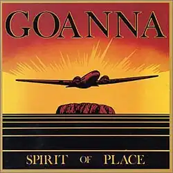 The frontal cover artwork of Spirit of Place, the band's most iconic studio album and also their debut