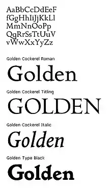 Golden Cockerel type