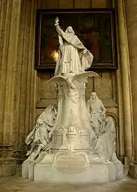 The Jacques-Bénigne Bossuet monument in Meaux Cathedral