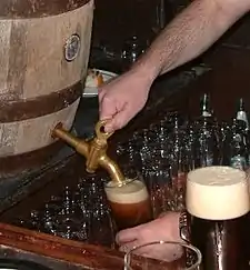 Image 4Beer being poured from a cask (from List of drinks)