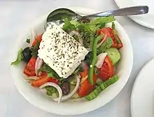 Image 72Greek salad (from Culture of Greece)