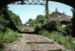 Abandoned section of the Lackawanna Cutoff at Greendell, NJ