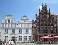 Greifswald − Gable houses at market square