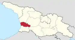 Location of Guria