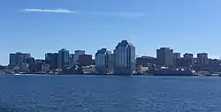 Downtown Halifax as from Halifax Harbour