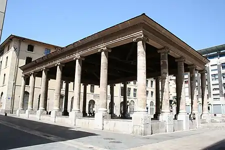 The Hall Puget, or fish market, in Marseille