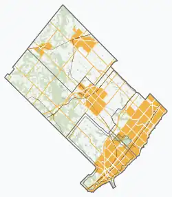 Milton is located in Regional Municipality of Halton