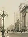 West Hastings, looking eastward from the corner of Granville Street, circa 1911